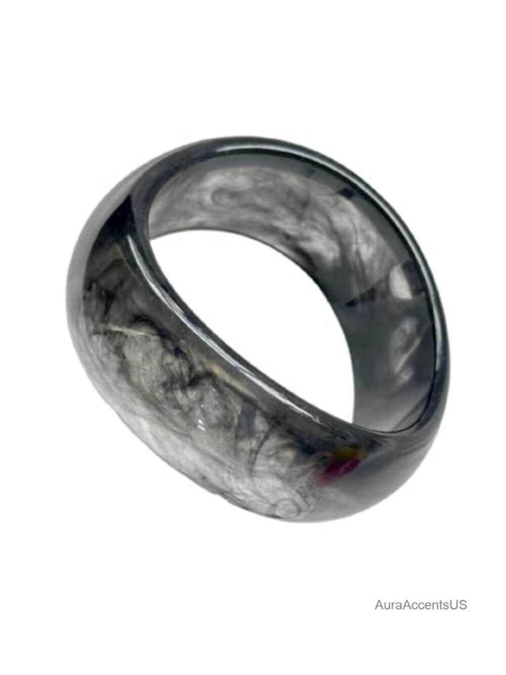 Chunky Acrylic Resin Bangle Bracelet Irregular Geometric Cuff Women Jewelry